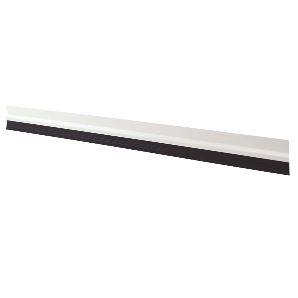 Adhesive weather strip with rubber 1M white