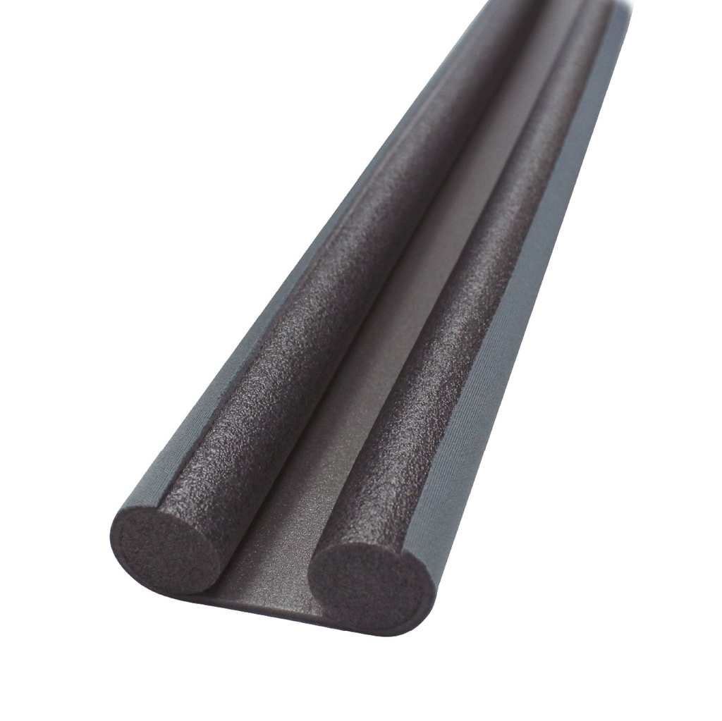 Doble rollo aislante 0,95M Gris