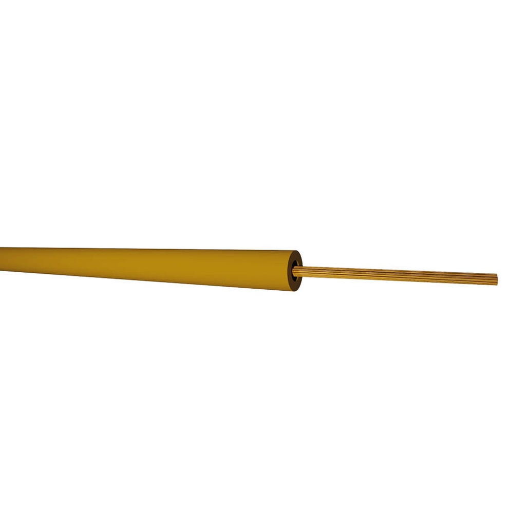 Rollo 100M Cable flexible (1x1.5mm) Marron