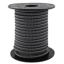 [003902990] 10m textile cable (2x0.75mm) Black/White