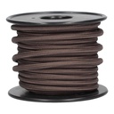 10m textile cable (2x0.75mm) Gray