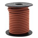 10m textile cable (2x0.75mm) brown