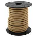 10m textile cable (2x0.75mm) light brown