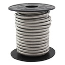 [003902997] Câble en tissu 10 M (2x0,75 mm) Argenté