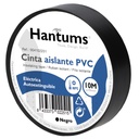 Cinta aislante eléctrica PVC 10M Negro - Retráctil 10ud