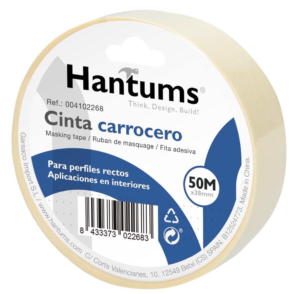 Cinta carrocero 38mm 50M