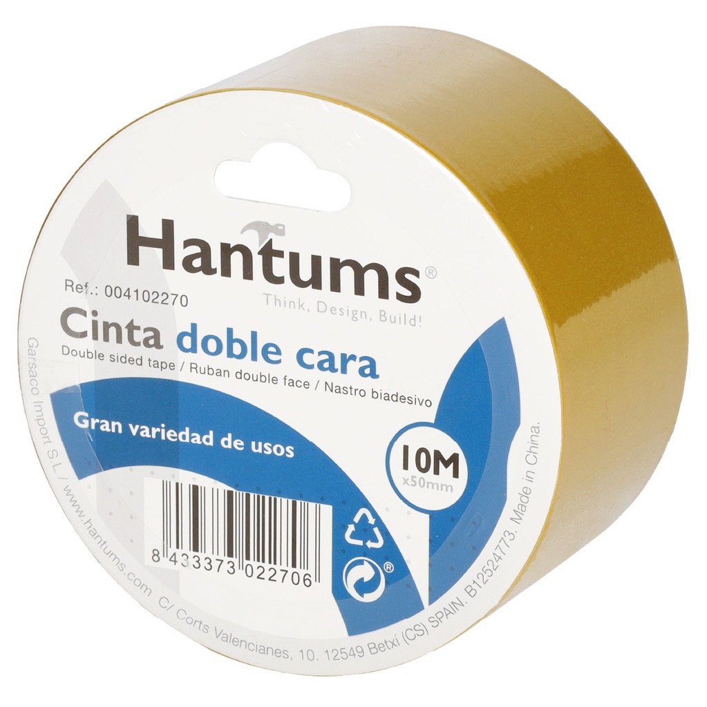 Cinta de doble cara 50mm 10M