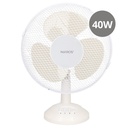 Ventilador sobremesa Lindi Ø34cm 40W Blanco