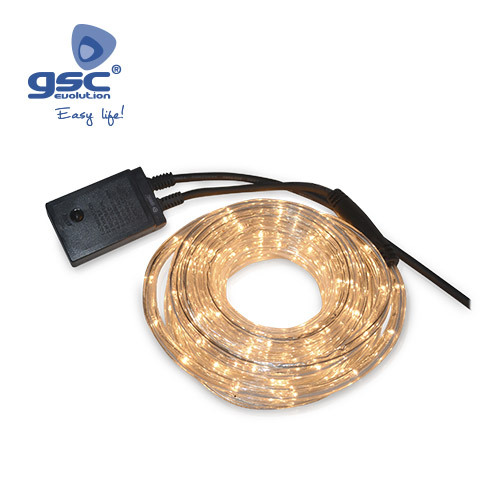 Kit 10M tubo flexible 8 funciones 2700K-3000K