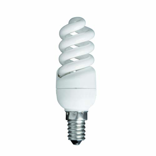 Spiral LED lamp 11W E14 2700K - 5pcs
