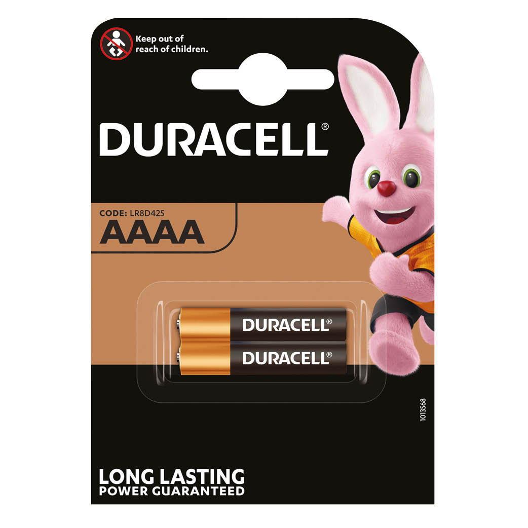 Pile alcaline Duracell M3 AAAA Blister 2