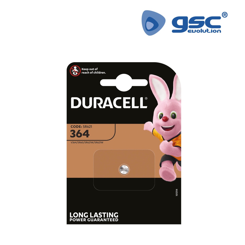 Pila reloj Duracell 364 Blister 1