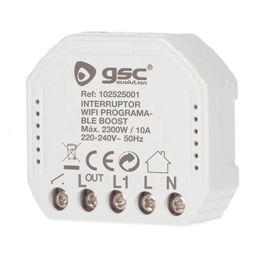 Interruptor inteligente vía wifi Boost