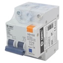 Overvoltage protector + IGA 2P 25A