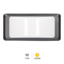 Anthe LED wall sconce 11W 4000K IP65 Anthracite gray