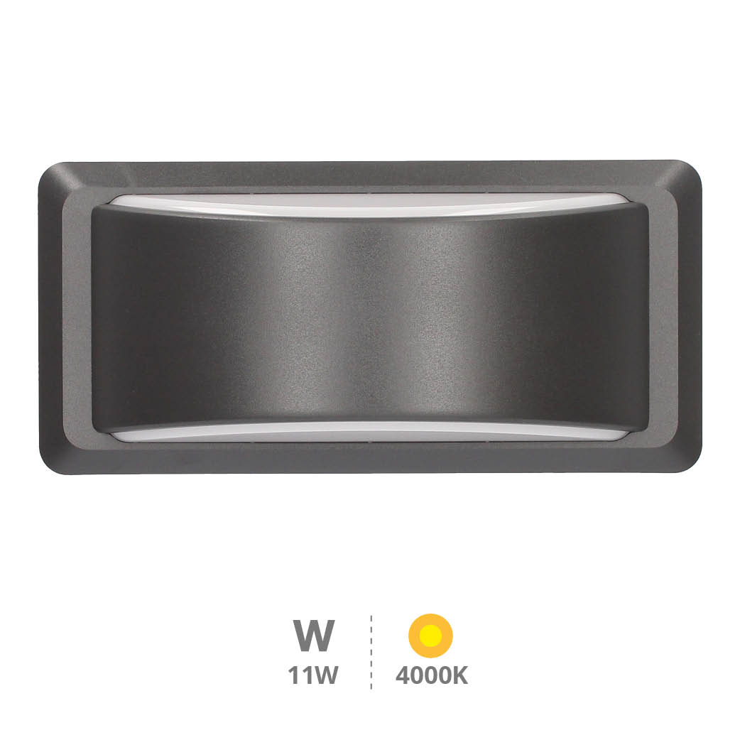 Anthe LED wall sconce 11W 4000K IP65 Anthracite gray