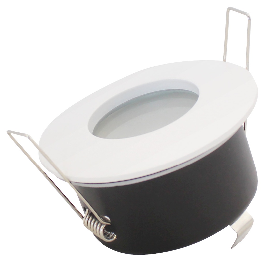 Aro redondo empotrable Osages IP44 Blanco