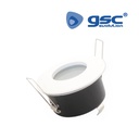 Downlight redondo encastrável Osages IP44 Branco