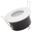 Downlight redondo encastrável Osages IP44 Branco