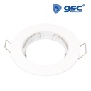 Downlight fixo Fana redondo encastrável Ø77mm Branco mate