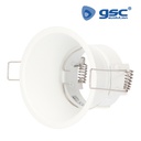 Downlight redondo encastrável Taitu Ø82mm anti-reflexo Branco mate