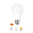 Lâmpada LED padrão A55 5 W E27 3000 K