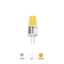 Lámpara 1.8W G4 3000K 12V