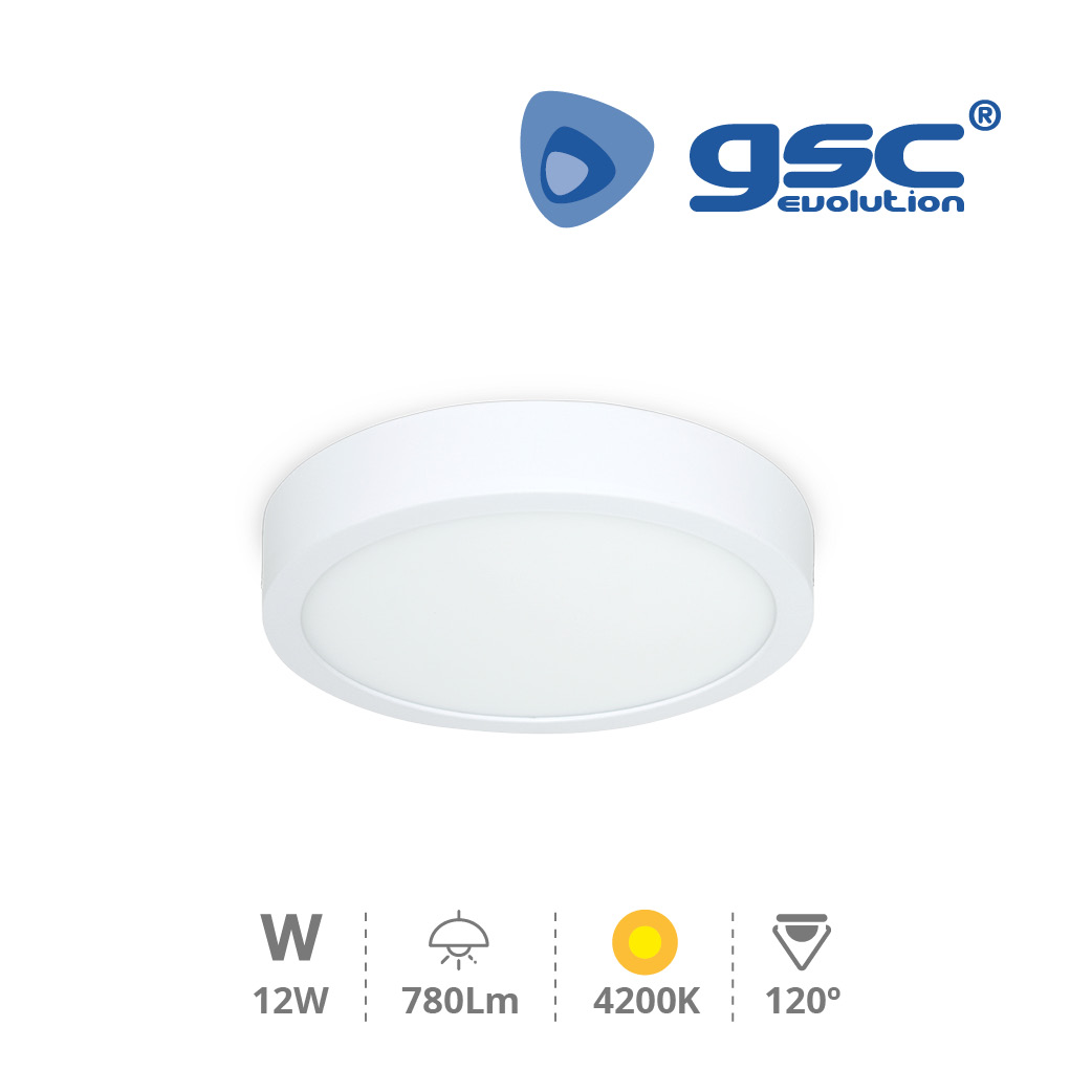 Downlight superficie Adana 12W 4200K