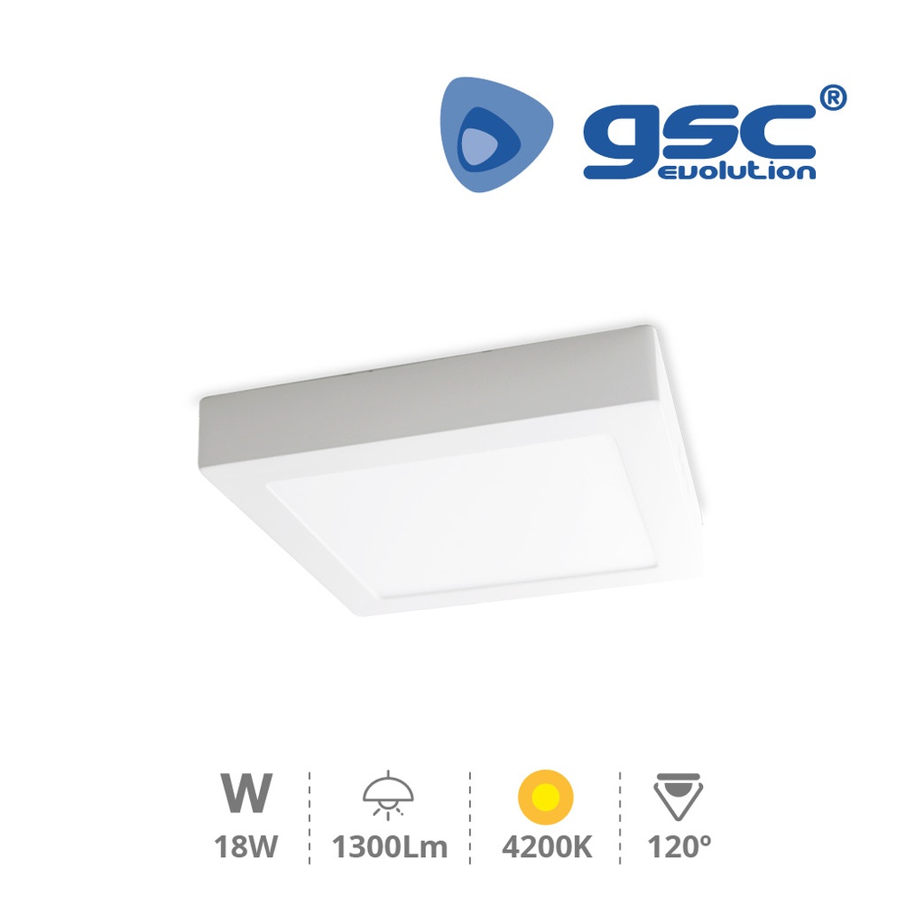 Downlight superficie Venice 18W 4200K
