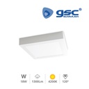 Downlight superficie Venice 18W 4200K