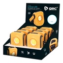 Linterna de trabajo LED COB 6W recargable - 8u caja exp