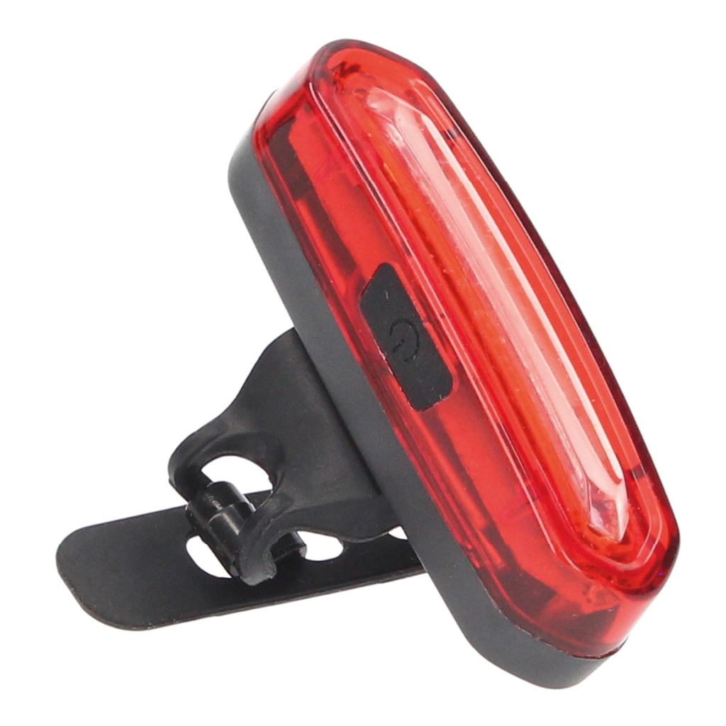 Luz traseira bicicleta LED USB recarregável