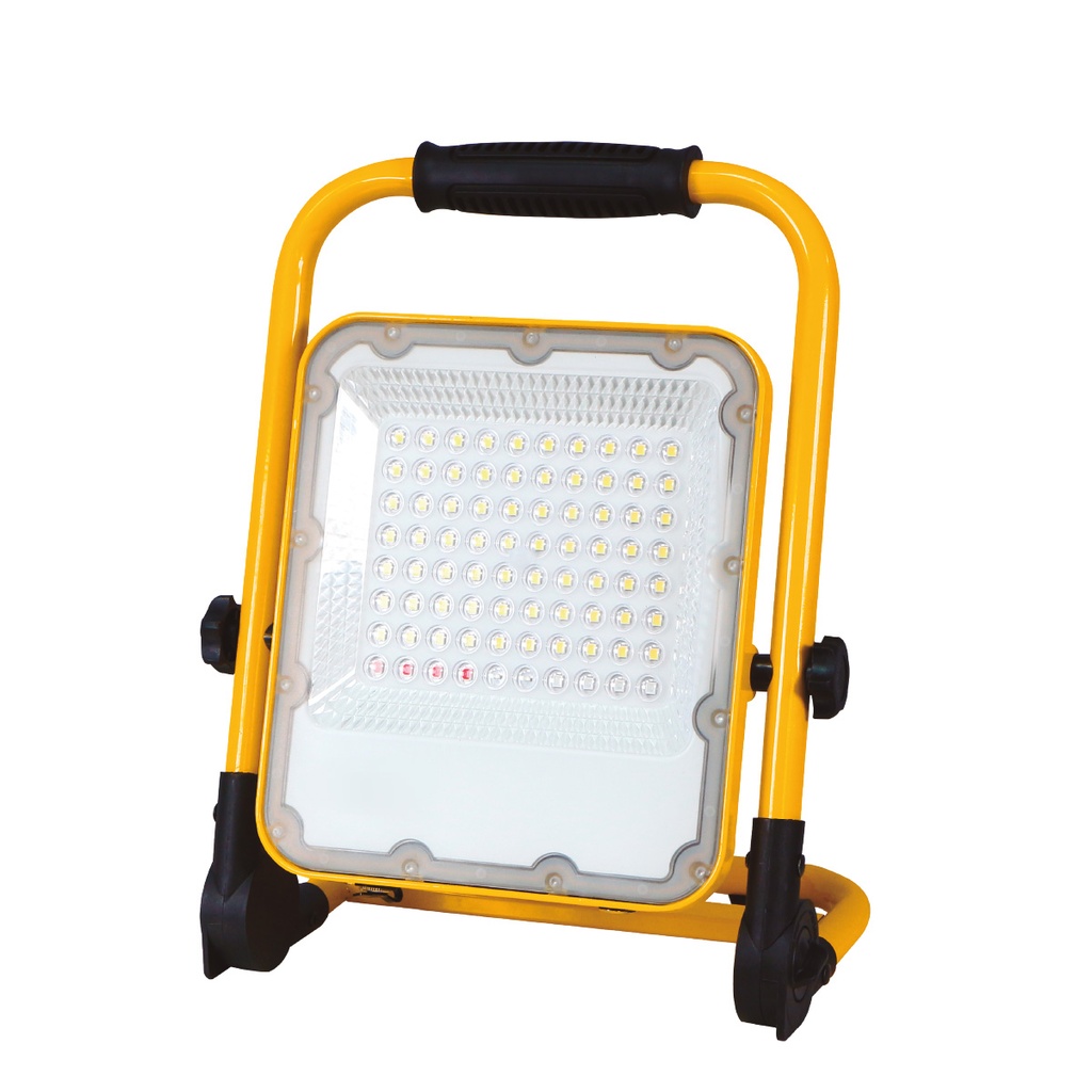 Proyector LED Sampaya con batería 8W 6500K luz emergencia salida USB