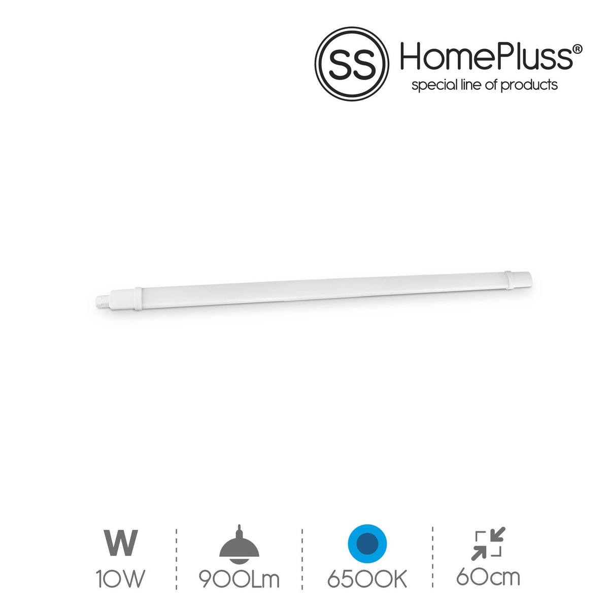 Réglette étanche Maidu 10 W 6500K