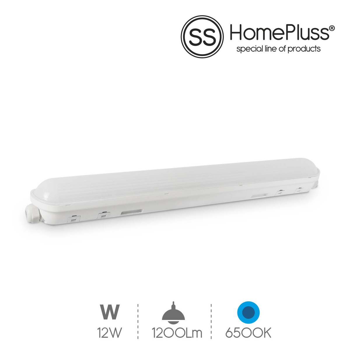 Pantalla estanca Caddo 12W 6500K