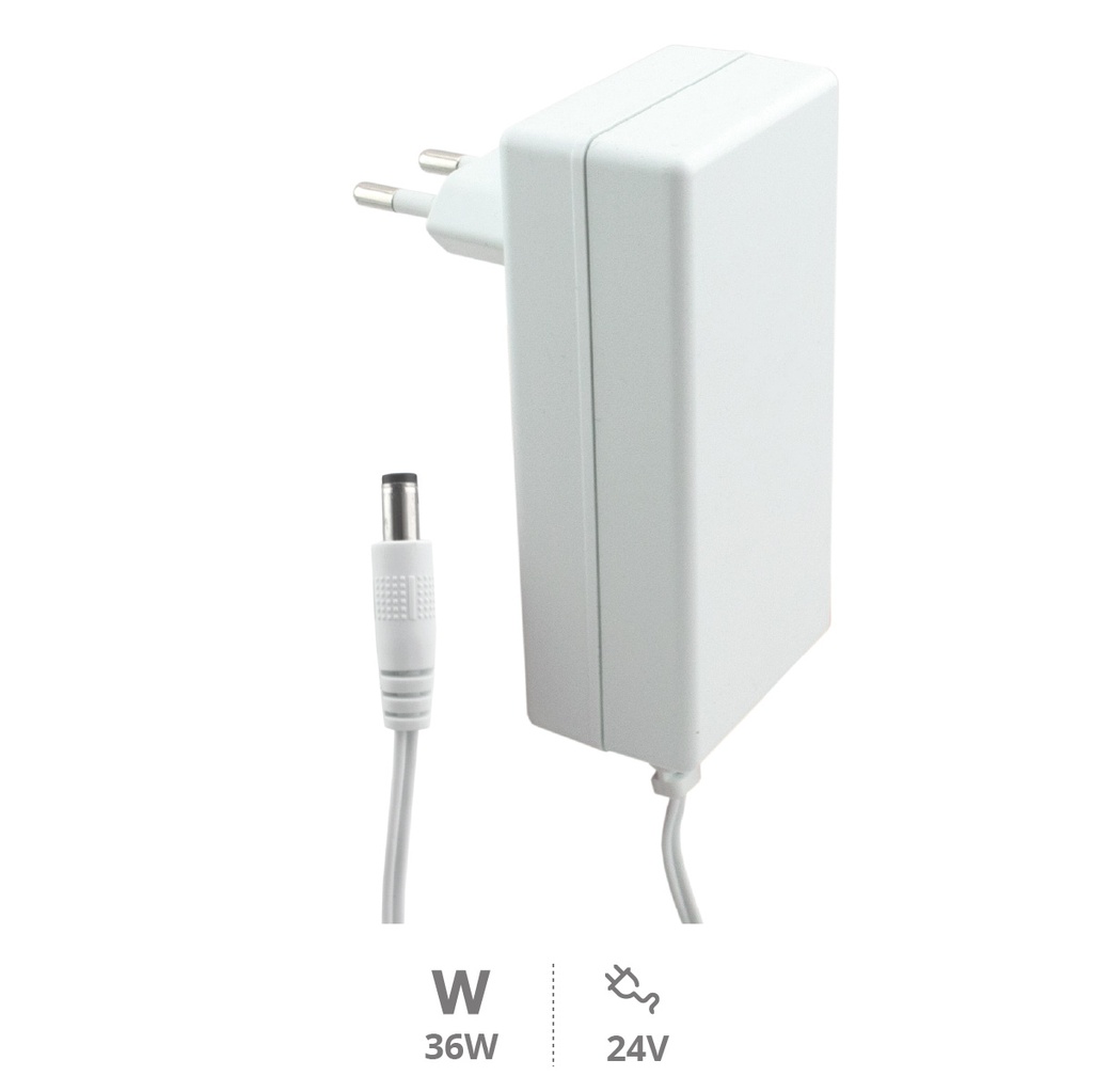 Alimentation pour bandes LED à 24 V 36 W