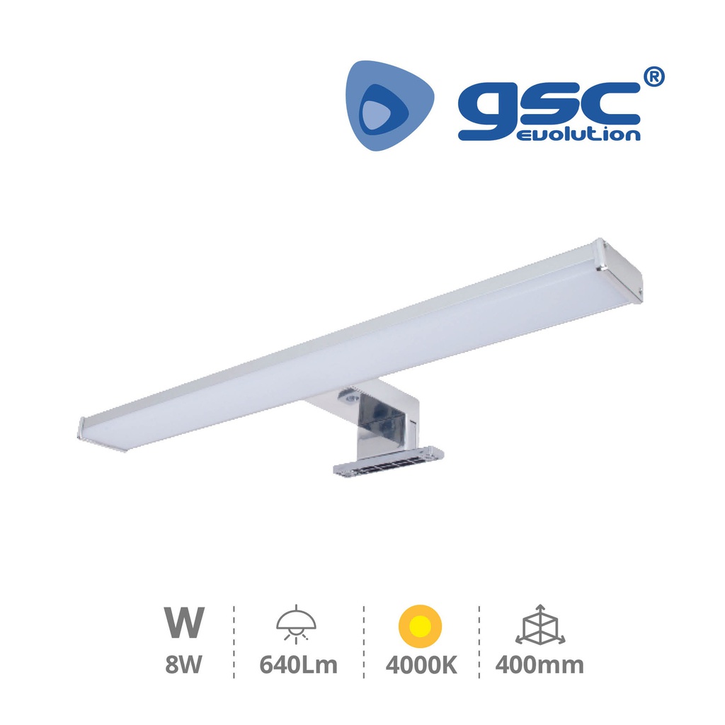 Aplique LED baño Chennai 8W 4000K IP44
