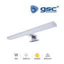 Aplique LED baño Chennai 8W 4000K IP44