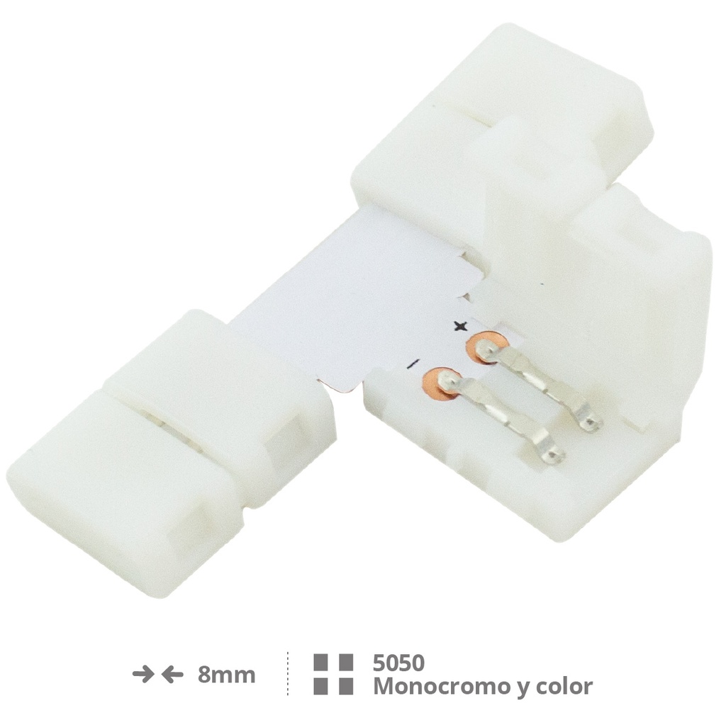 Clip em T 8 mm SMD2835