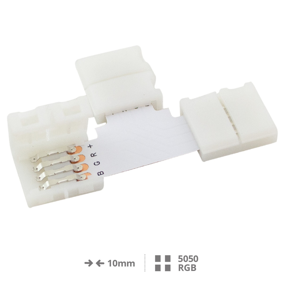 Clip en forma de T 10mm SMD5050/RGB