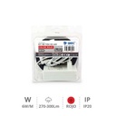 Kit 5 m Tira de LED 6 W/M IP20 Vermelho preparado