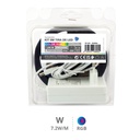 Kit 5 m fita LED 7,2W/m IP20 RGB preparado