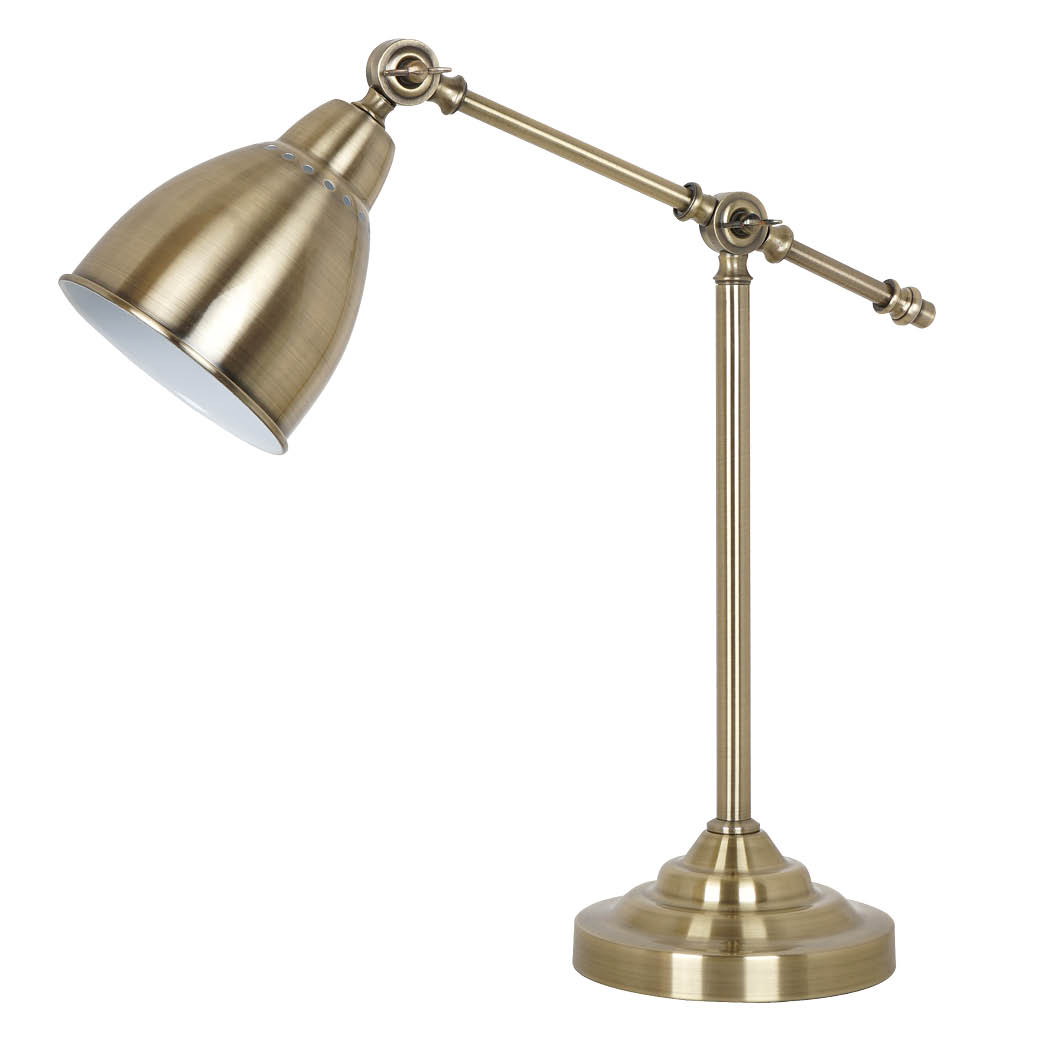 Nahua desk lamp E27 bronze