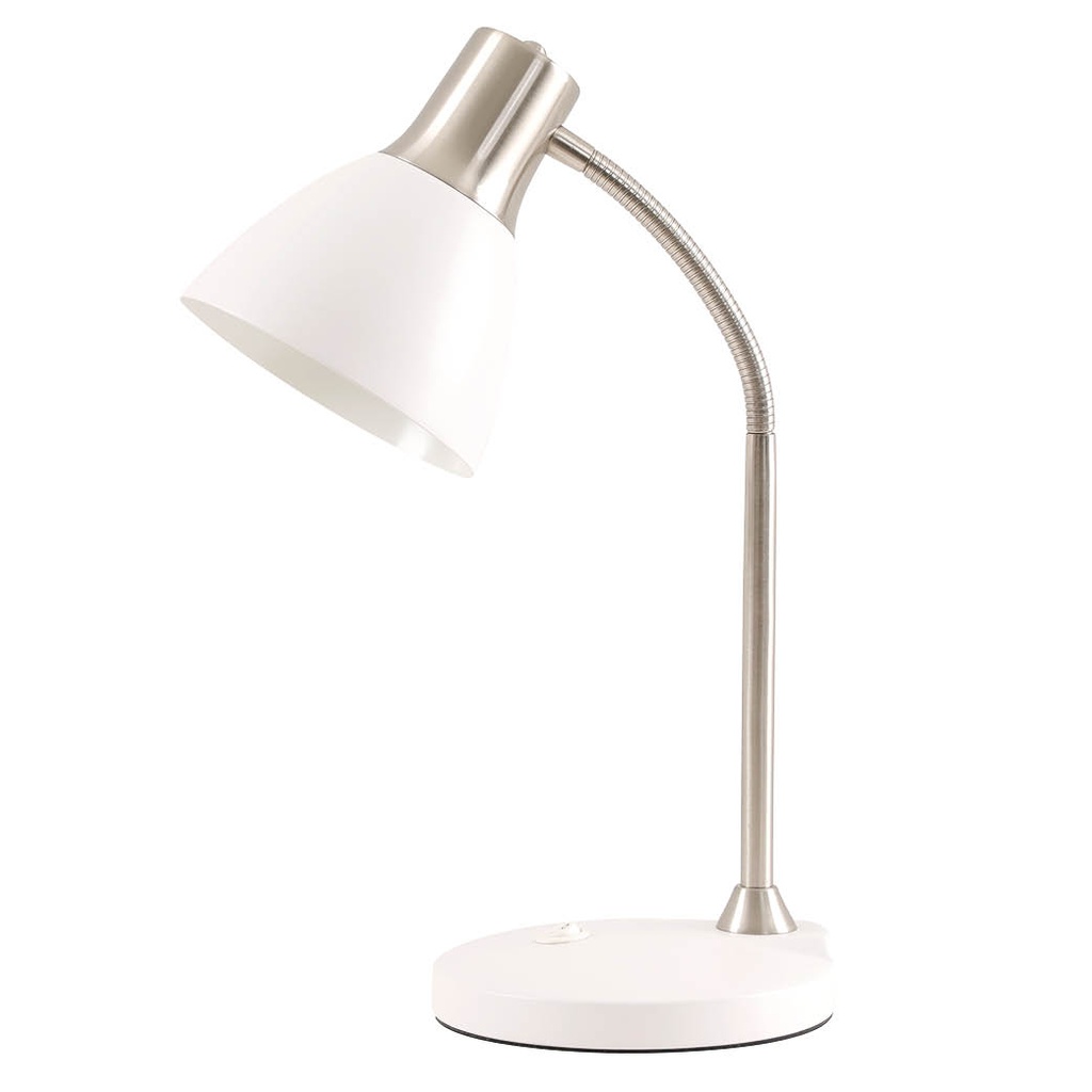 Candeeiro de secretária Nenet E27 Branco
