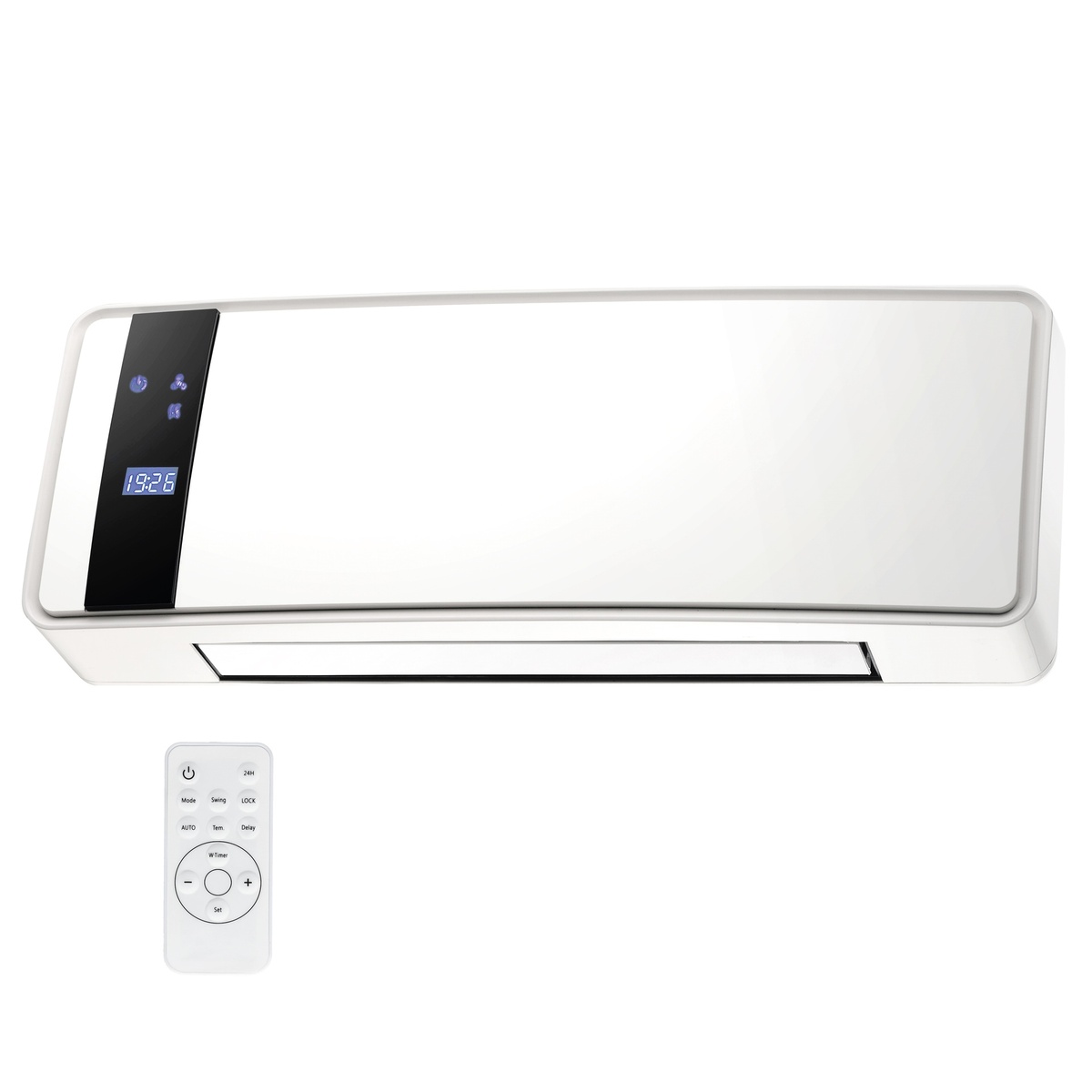 Calefactor split de pared 2000W para baños IPX2