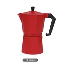 Cafetera Kalossi 9 tazas Rojo