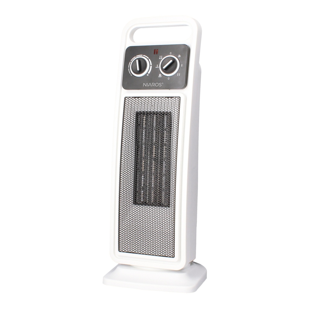 Appareil de chauffage vertical rotatif céramique Max. 2000W.