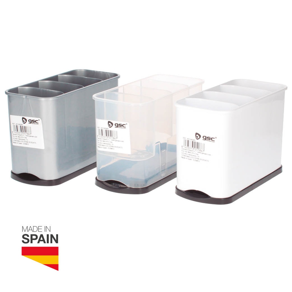 Escorredor retangular com bandeja – Retrátil, 12 un.