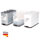 Escorredor retangular com bandeja – Retrátil, 12 un.