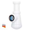 Siphon bouteille extensible sortie Ø40 mm réducteur Ø32 mm raccord 1"1/2